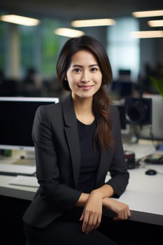 woman office manager photo