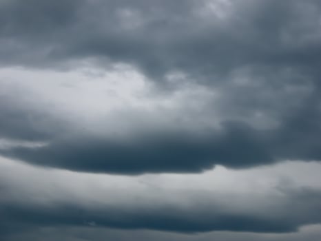 the sky a thunder-storm photo