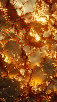 Glittering gold foil texture photo