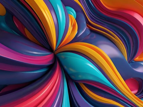 Abstract 3d colorful background, good for design resources and etc. photo