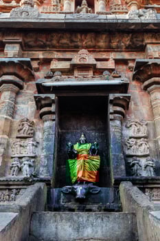 Durga image, Airavatesvara Temple, Darasuram photo