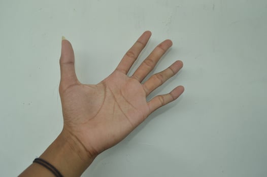 Man's hand isolated on white background. male hand gestures with various movements. Close-up of an elegant palm facing upwards with space for your product. various hand gestures photo