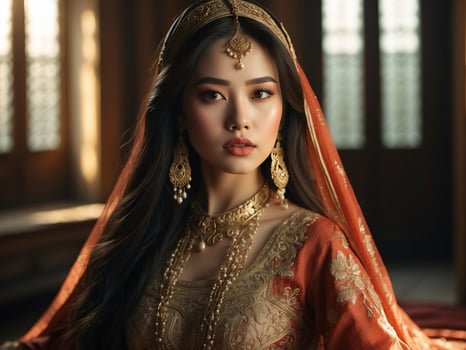Beauty asian model photo