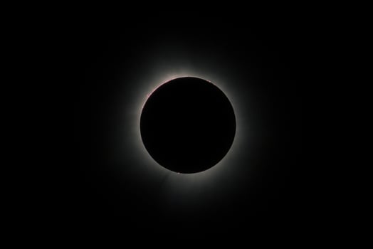 Total Solar Eclipse - Corona and Solar Flares, Totality photo