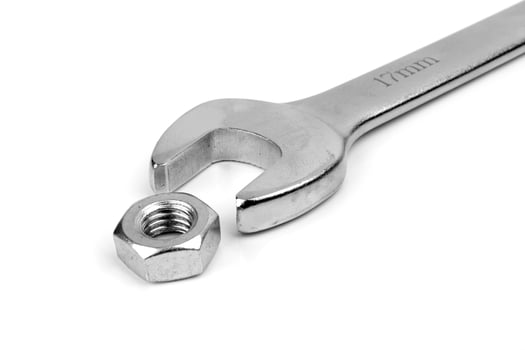 spanner with bolts photo