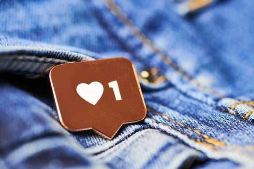 Like heart symbol photo
