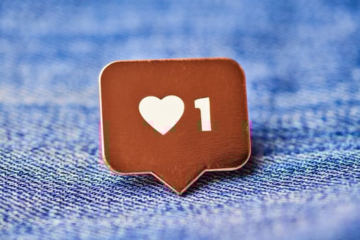 Like heart symbol photo