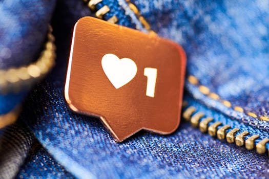 Like heart symbol photo