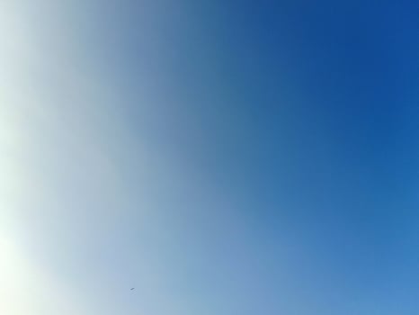 Gradations of sky colors that were accidentally captured on a cellphone camera. photo