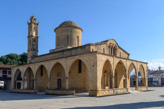 ancient church in cyprus on a sunny day 1 photo