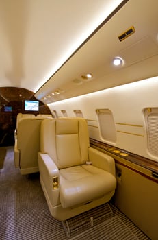 VIP Business Interior Jet Airplane photo