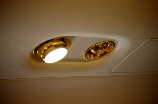 VIP Business Interior Jet Airplane photo