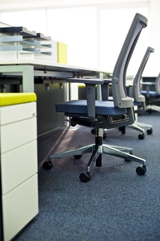 Modern office interior photo