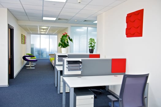 Modern office interior photo
