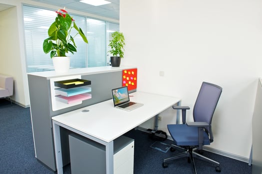 Modern office interior photo