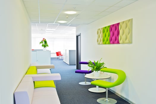Modern office interior photo