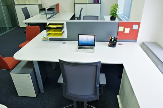 Modern office interior photo