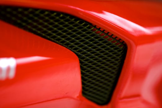 Detail of the sport motorcycle photo