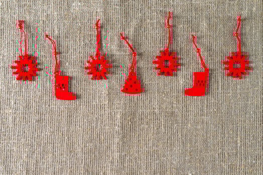Christmas decoration background photo