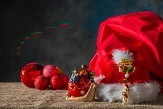 Christmas decoration background photo