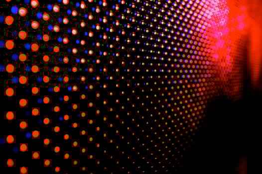 Light emitting diodes for LED display photo