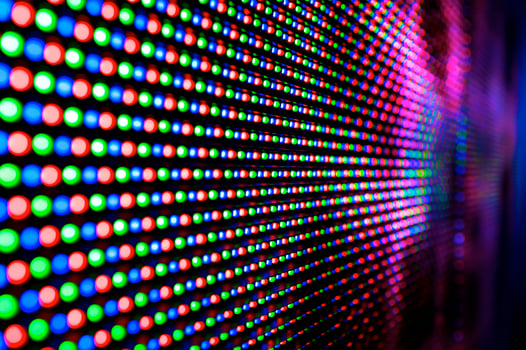 Light emitting diodes for LED display photo