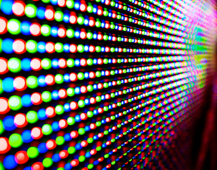 Light emitting diodes for LED display photo