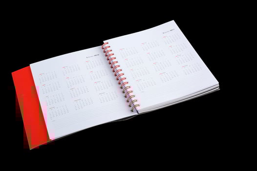 The stylish notebook for business photo