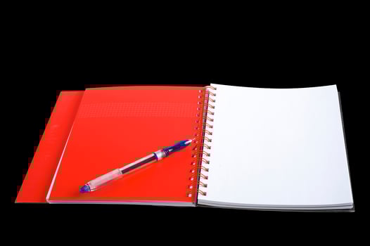 The stylish notebook for business photo