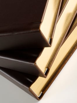 Stylish brown photo album cover