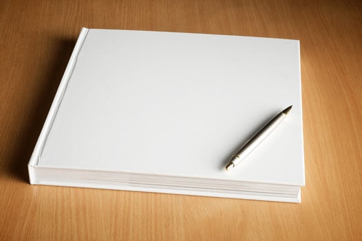 Mockup of the book photo