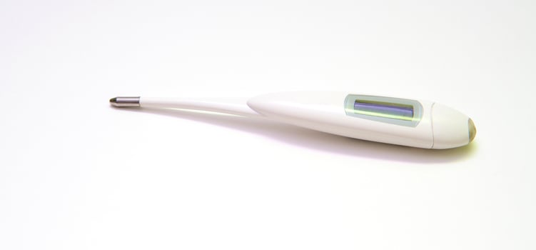 Electronic thermometer for temperature measurement photo