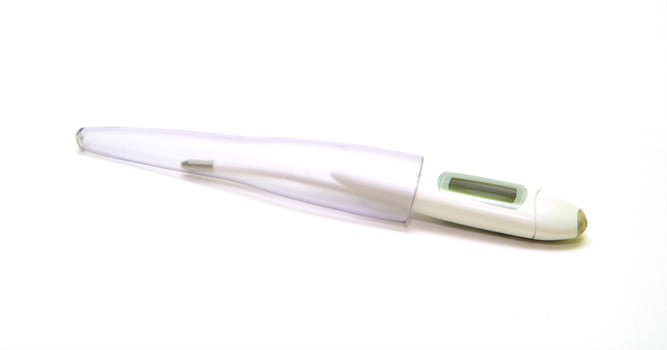 Electronic thermometer for temperature measurement photo