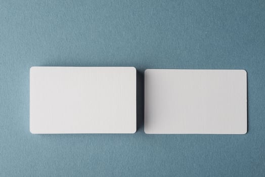 Mock up of business cards photo