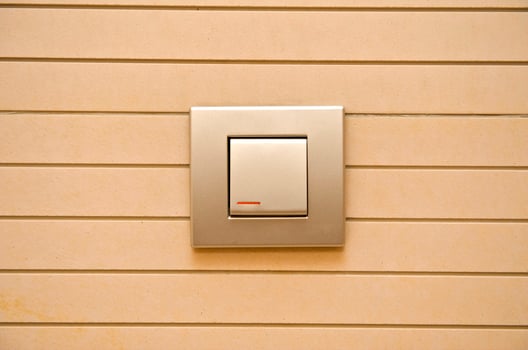 switch electrically on the wall photo