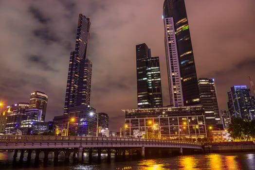 Cityscapes of Melbourn. Victoria. Australia photo