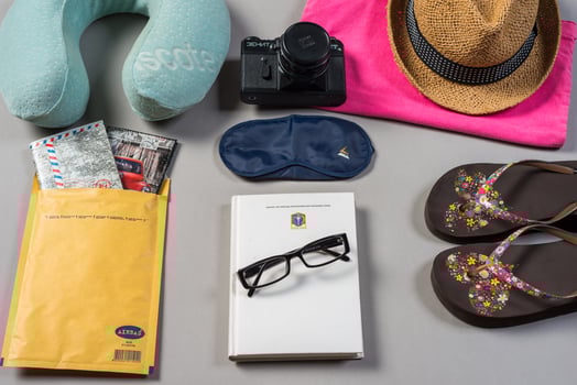 Travel mock up photo