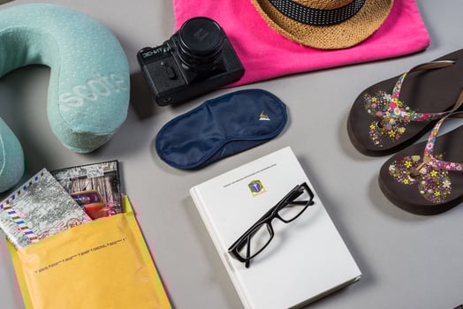Travel mock up photo