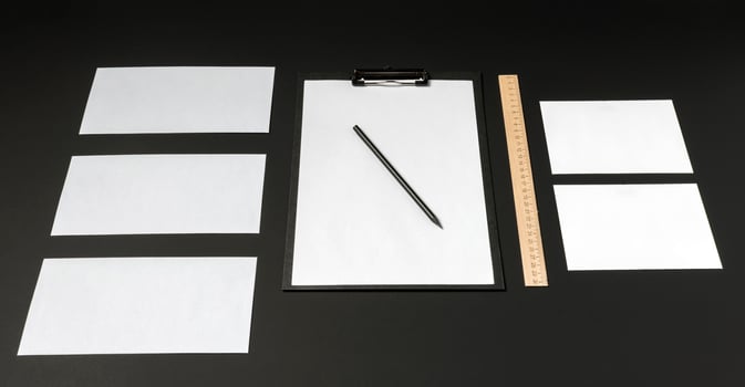 Template for branding identity. photo