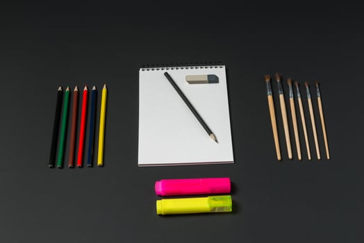 Template for branding identity. photo