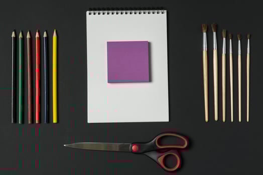 Template for branding identity. photo