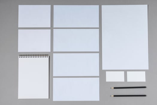Mock up branding photo