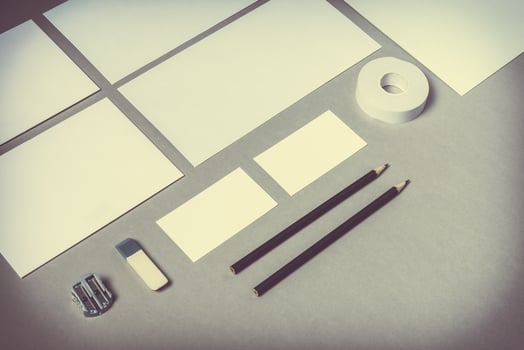 Template for branding identity. photo