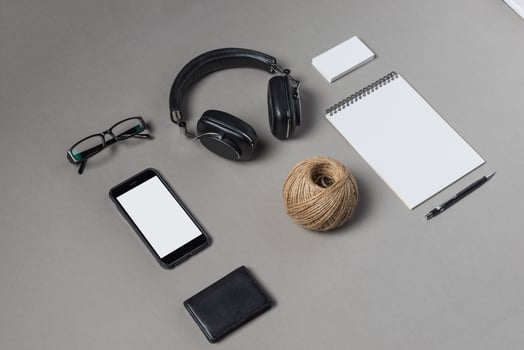 Template for branding identity photo