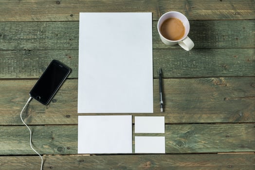 Mock up branding photo