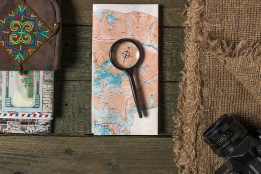 Summer traveling stuff photo