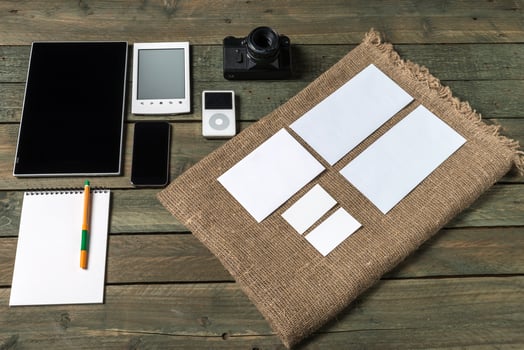 Business template for branding photo