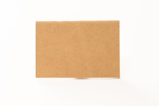 Blank craft business cards. photo