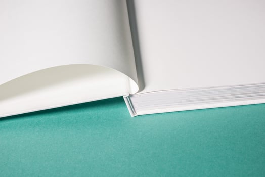 Hardcover book Mock Up photo