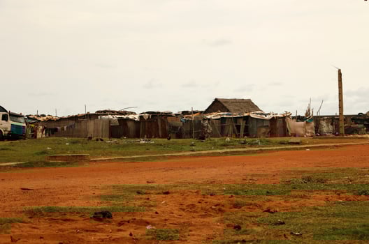 view on road and street in Benin photo